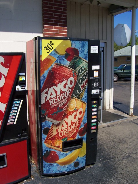 Old Faygo Vending Machine