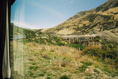 On the train from Arthurs Pass