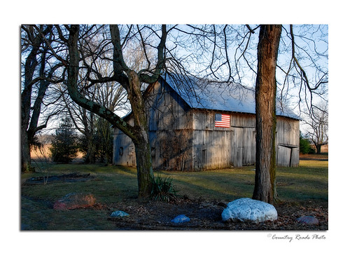 old winter architecture rural sunrise buildings countryside nikon photos farm flag country barns indiana land weathered agriculture nikkor lightroom cs3 countryroadsphoto hoosierphotographer