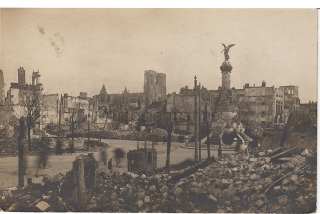 WWI destruction, Reims