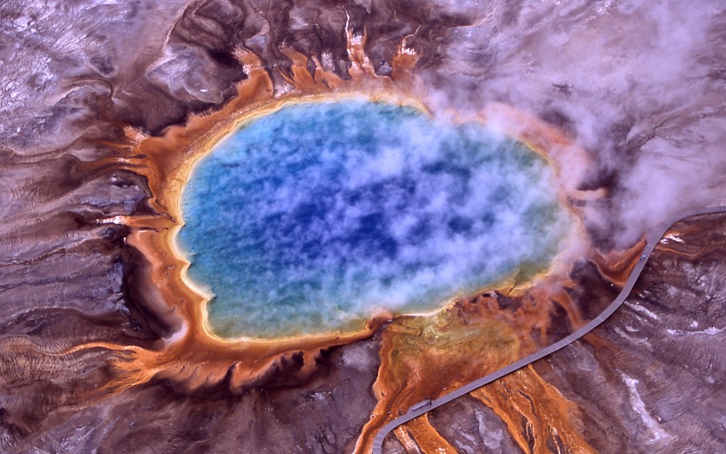 Grand Prismatic Spring - Yellowstone National Park, Wyoming