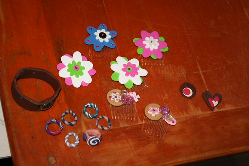 Jewlery and accessories I made for the girls | by ReizaRose