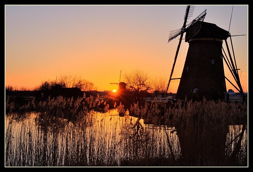 Kinderdijk, Netherlands by Wallace Images