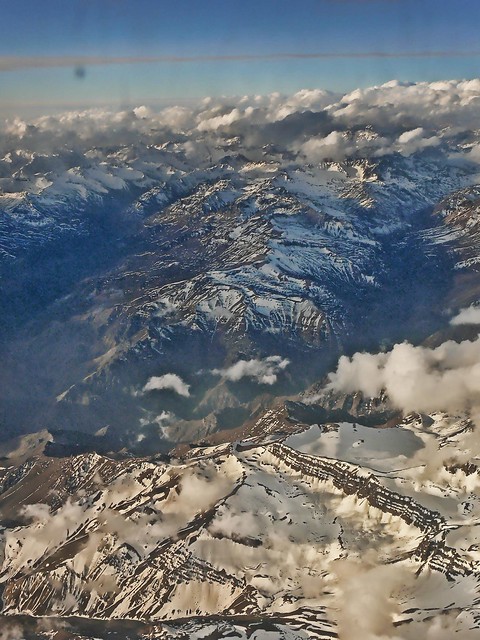 Flying over the Andes VI