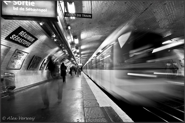 Metro station Paris