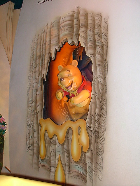 Walt Disney World Orlando Florida theme park and rides Fantasyland Pooh s Hunny Hunt  dscf2469