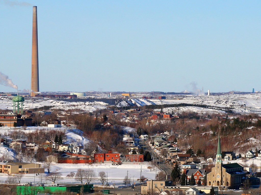 Sudbury Ontario ,Inco smoke stack and local church 2008 | Flickr