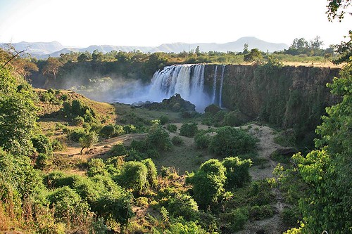 blue river waterfall falls nile ethiopia tis tisissat betterthangood issat