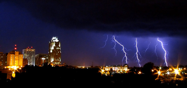 Raleigh Lightning Storm - July 19