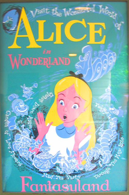 alice in wonderland poster