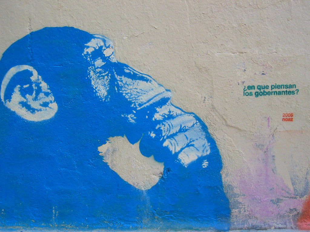Image result for blue monkey art"