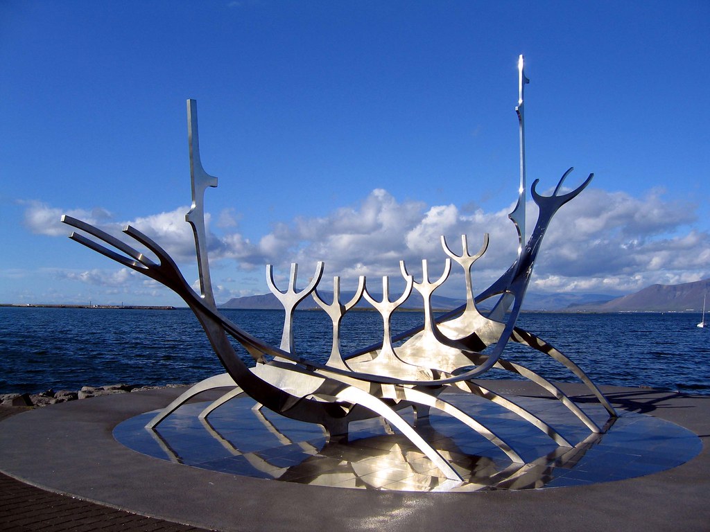 Solfar sculpture, Reykjavik seafront | The Sólfar (Sun Voyag… | Flickr