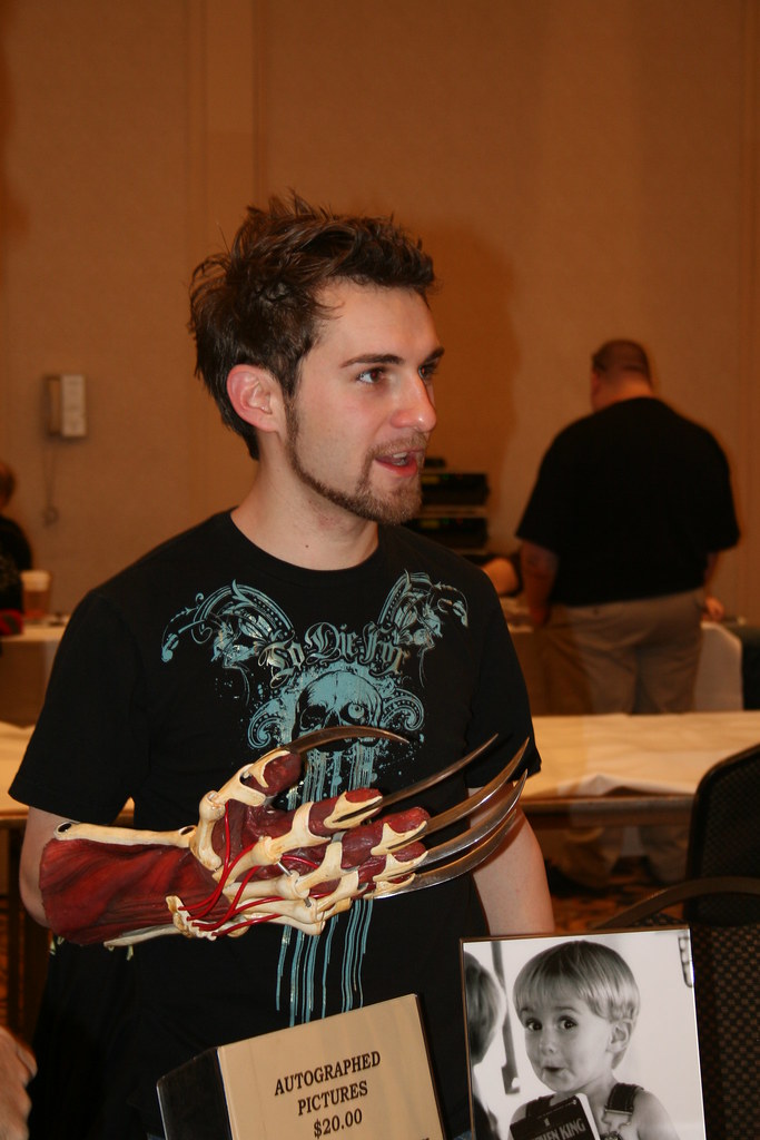 Miko Hughes with the New Nightmare glove from NightmareGloves.com.