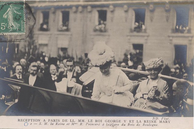 Staatsbesuch 1914 Königin Mary von England in Paris