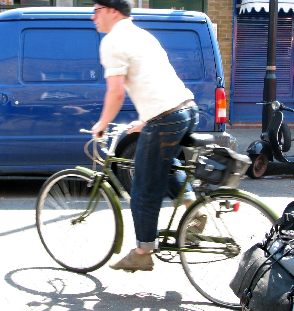 London cyclist 10 | Chris Hill | Flickr