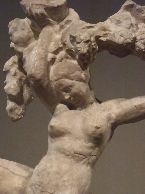 Large Baccante by Emile-Antoine Bourdelle French 1907 CE plaster and wood (1)