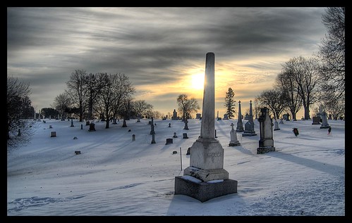 sky sun cemetery grave graveyard minnesota clouds dawn headstone tombstone twincities saintpaul hdr calvary