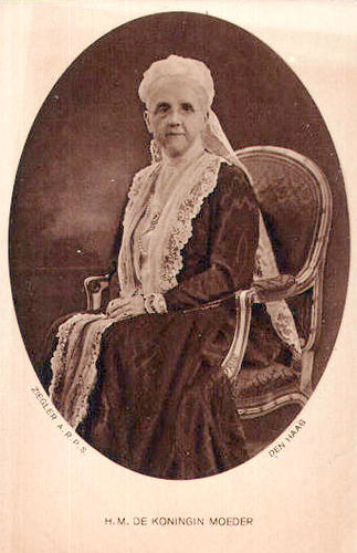Königinmutter Emma der Niederlande, Queen Mum of Netherlands