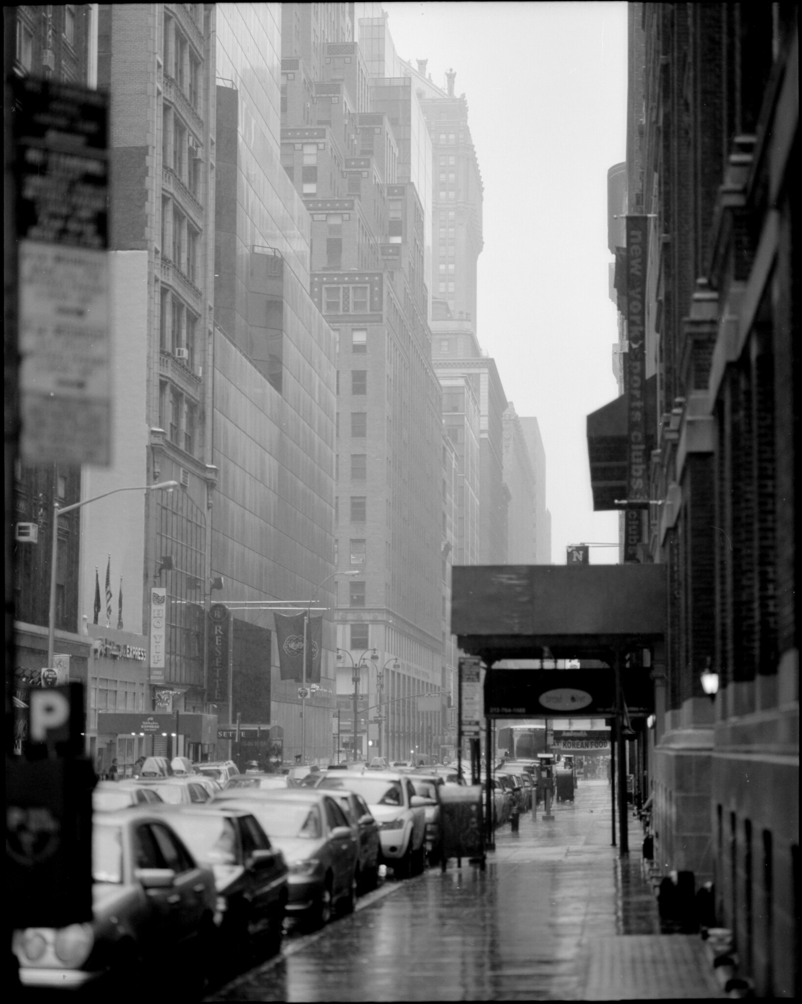 45th Street in the rain on Flickr