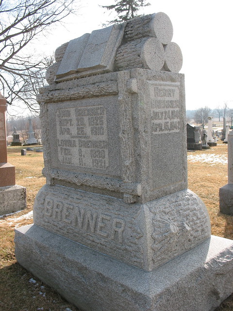 Grave of John and Lovina Brenner