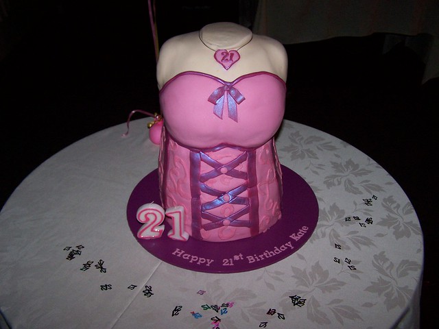 Kate's 21st Birthday cake 2