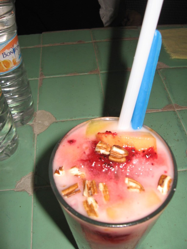 Agua de Horchata · vaso