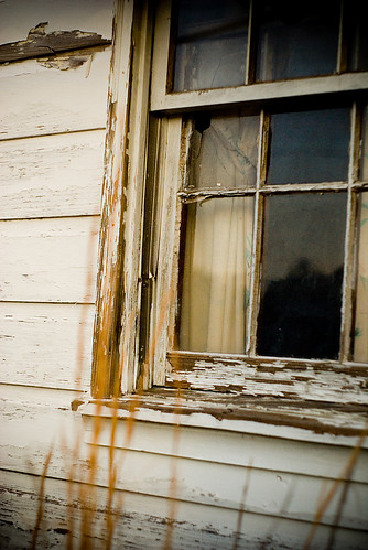 old abandoned broken window paint view potd fading cracked