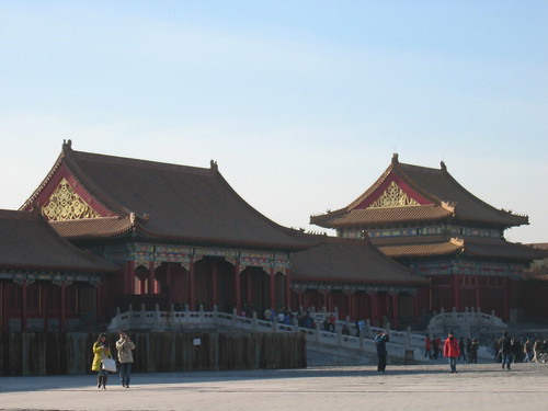CHINA - Beijing - Au niveau du Portail de l'Harmonie Suprême