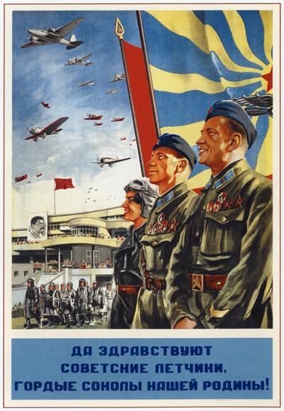 Copie de Long live Soviet pilots ! 1939