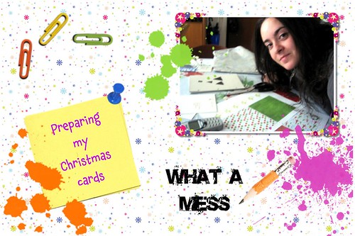 christmas green me scrapbook scrapbooking cards blog mess published craft website desi footsteps create ideas scrap prepare 2007 scrapblog