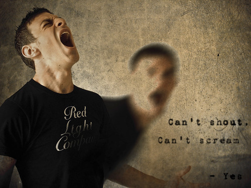 67/365 # Can't shout, can't scream by Dаz