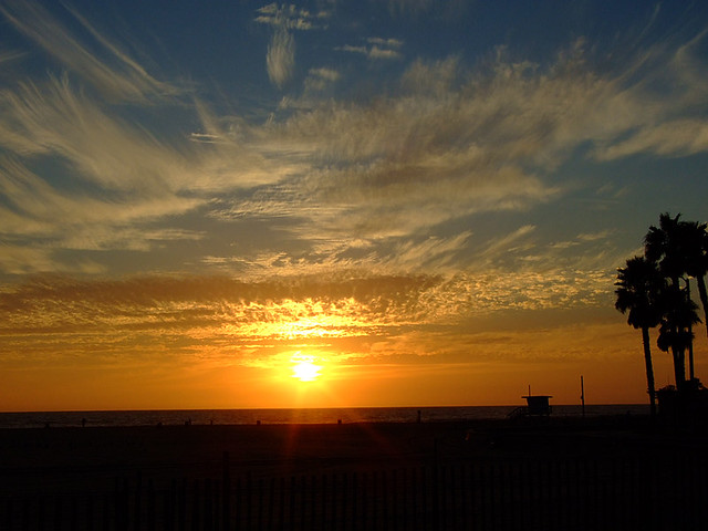Santa Monica Sunset -- 11/6/07