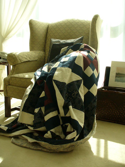 quilt on chair.JPG | mywayNorway | Flickr