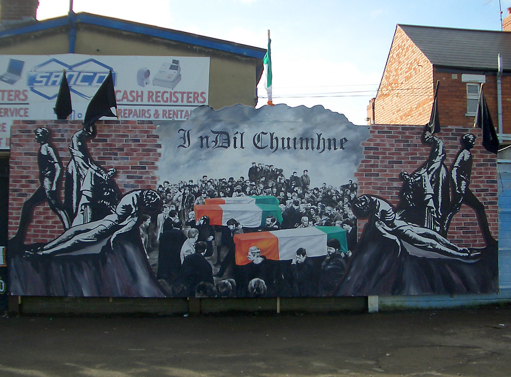 Hungerstreik Wandbild Belfast - IRA Gibraltar-Three mural - Flickr