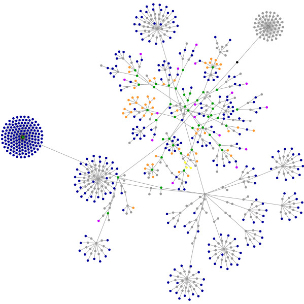 Neat visualization of the source code for a website | Flickr