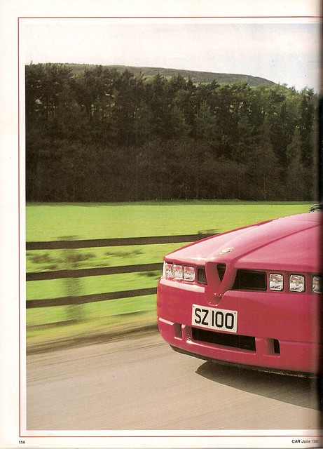 Alfa Romeo SZ Road Test 1990 (1)