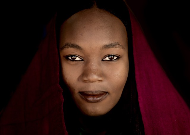 Tuareg woman, Libya