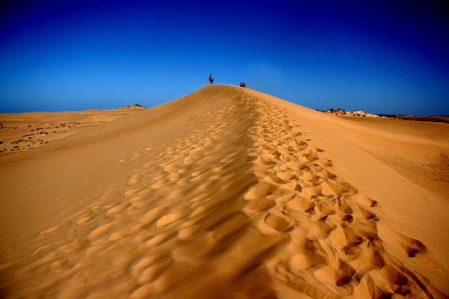 subida a la duna