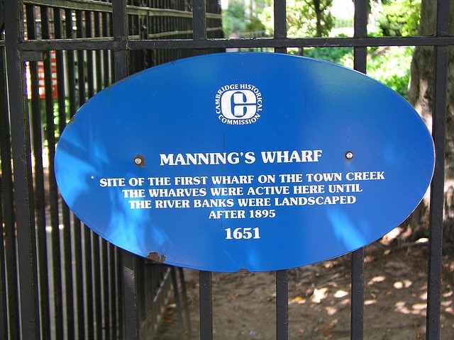Manning Wharf Marker