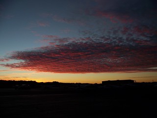 Daybreak over Bruce Campbell Field