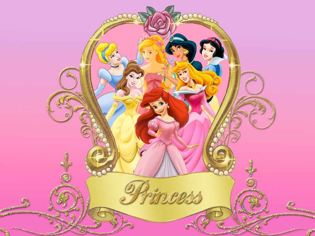 Disney Princess Pretty Elegant Pink Wallpaper DI0969 by York Wallpaper
