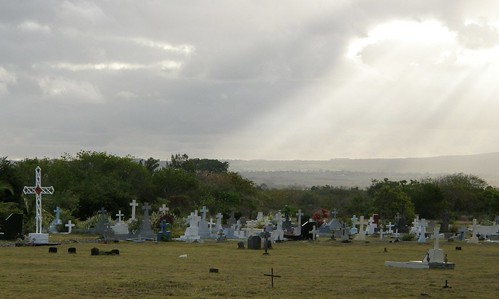 sunset graveyard cross cemetary risti mauritius hautausmaa auringonlasku