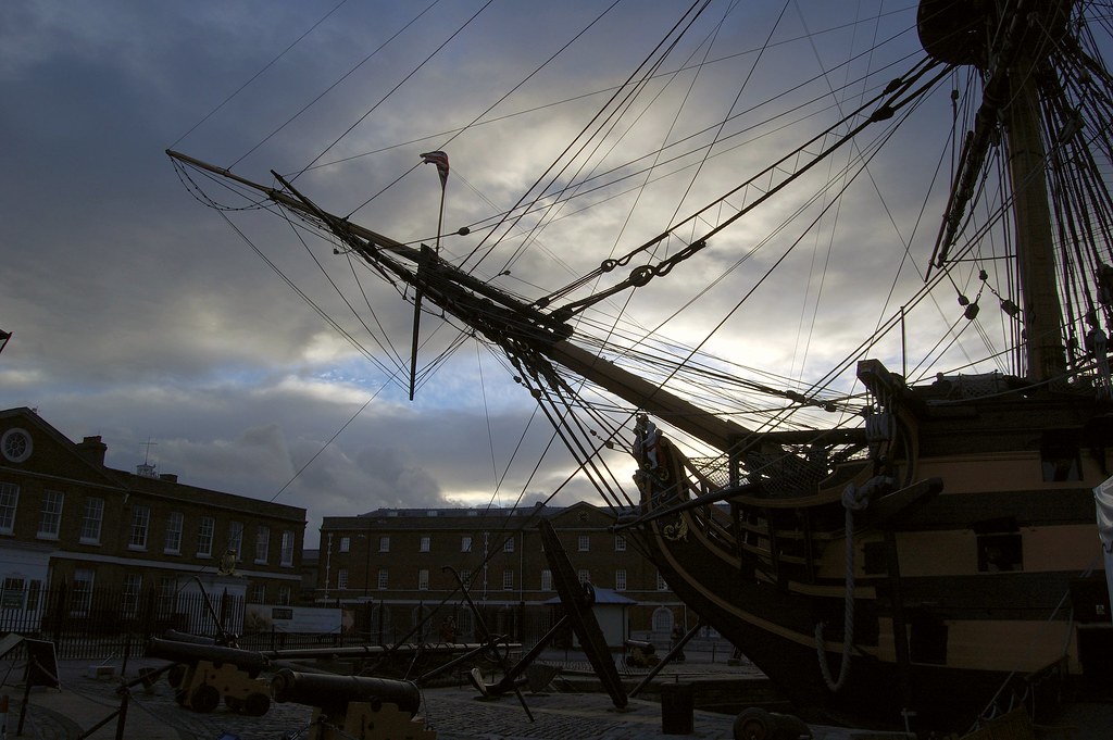 Portsmouth, HMS Victory, bowsprit