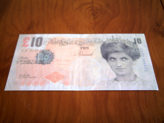Banksy Difaced Tenner