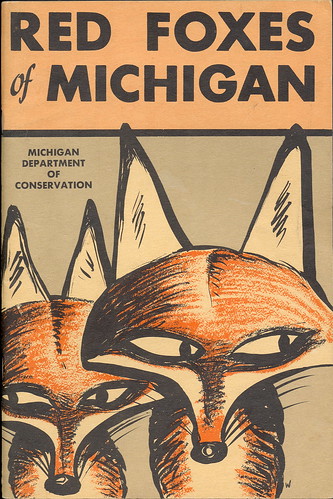 Conservation 1956 Fox Michigan DNR Collectible Red Foxes Of Michigan Publication | by UpNorth Memories - Don Harrison
