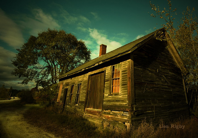 abandoned house, rt. 4