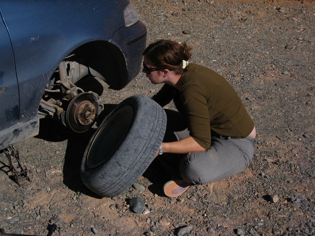 Flat tire | So after surviving four hours on a ridiculous bu… | Flickr