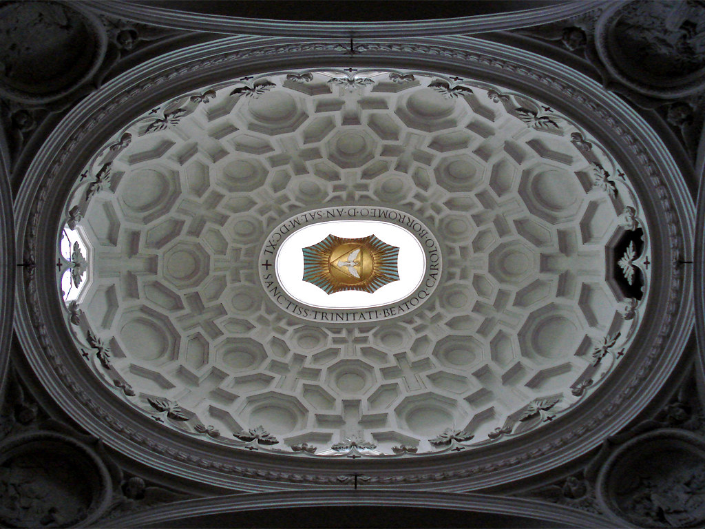 San Carlino | Cúpula elíptica en la iglesia de San Carlino a… | Flickr