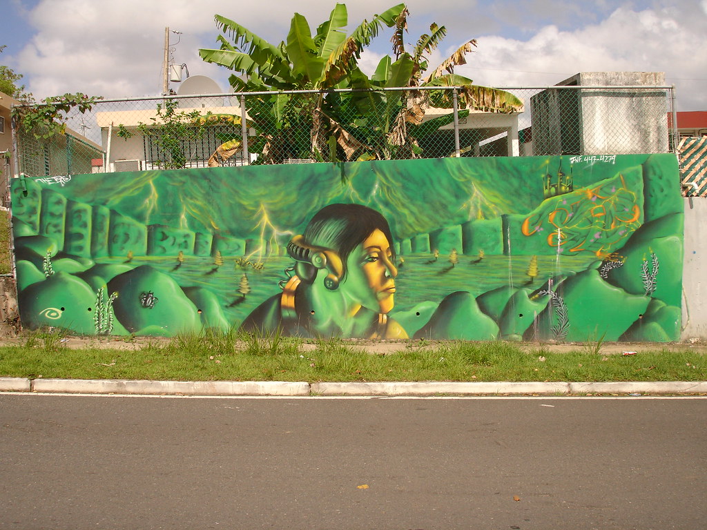 Mural in bayamon Puerto rico