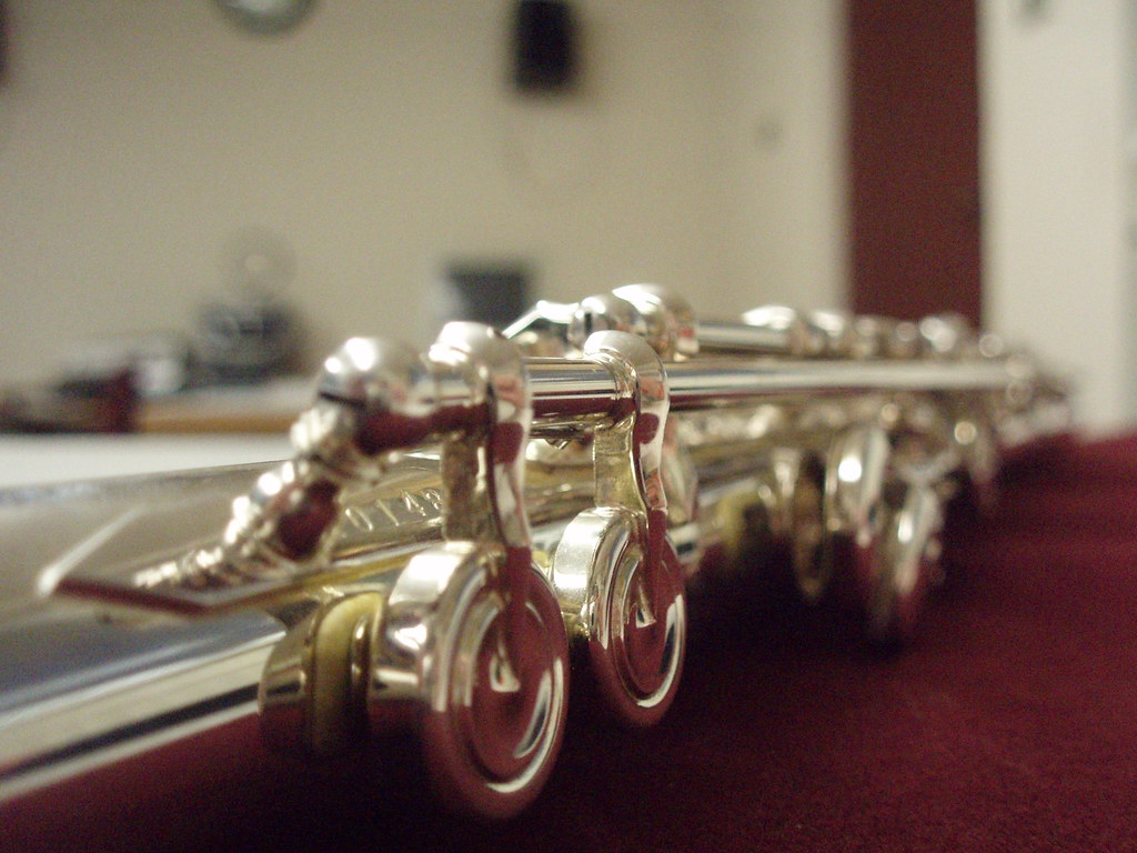 My flute | I'm always trying to take photos of my flute. Thi… | Flickr
